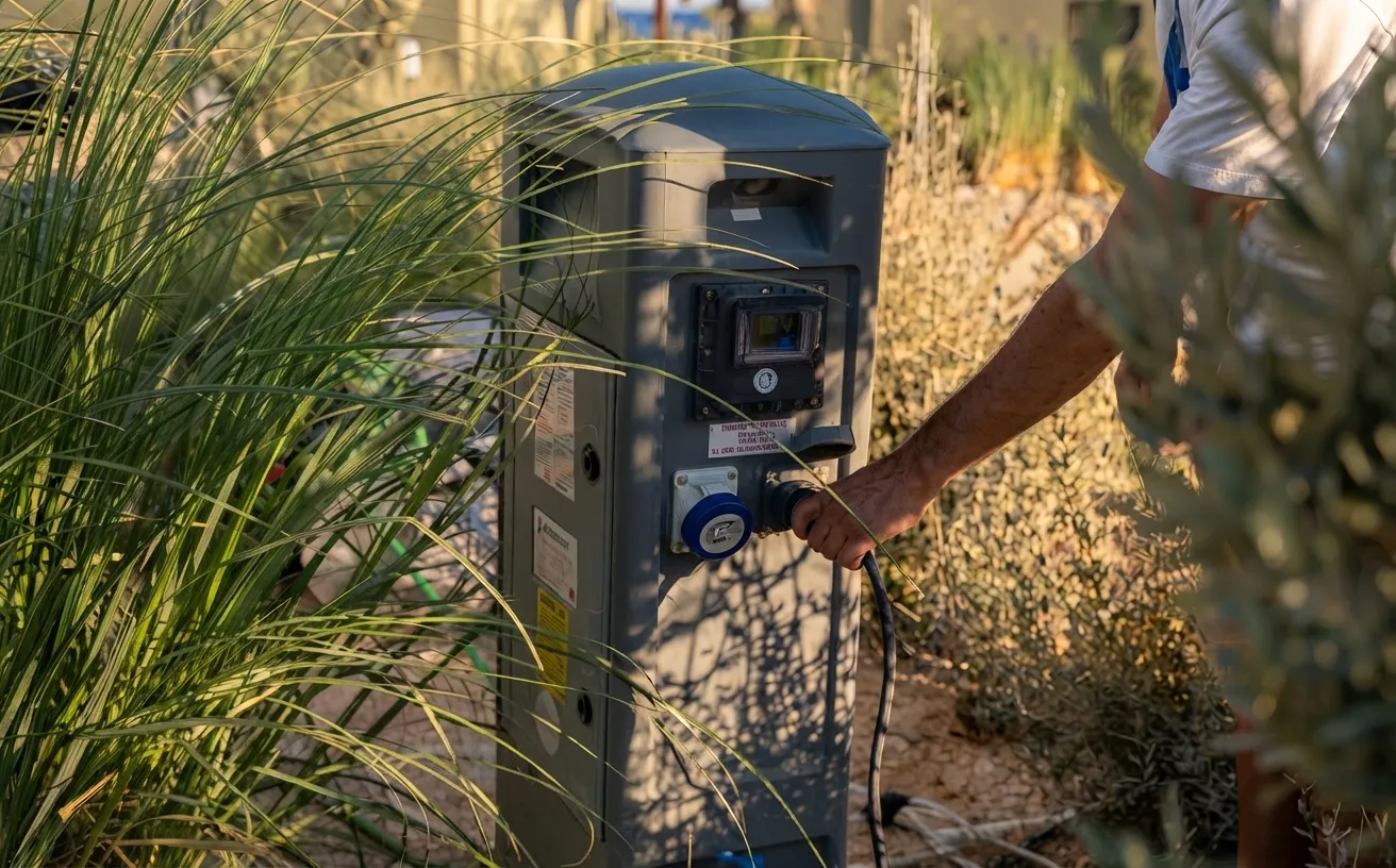 Karavan Park Pedestali görsel 3